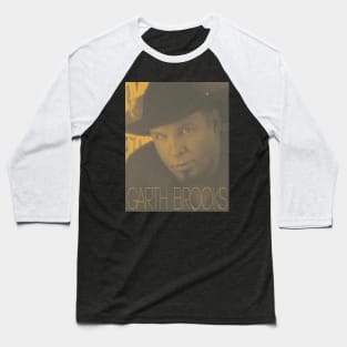 Garth Brooks Poster Baseball T-Shirt